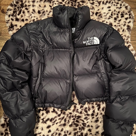 The North Face Jackets & Blazers - North Face Nuptse Black Cropped Jacket - size S